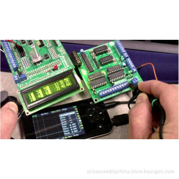 Banknote identification electronic pcb assembly box build